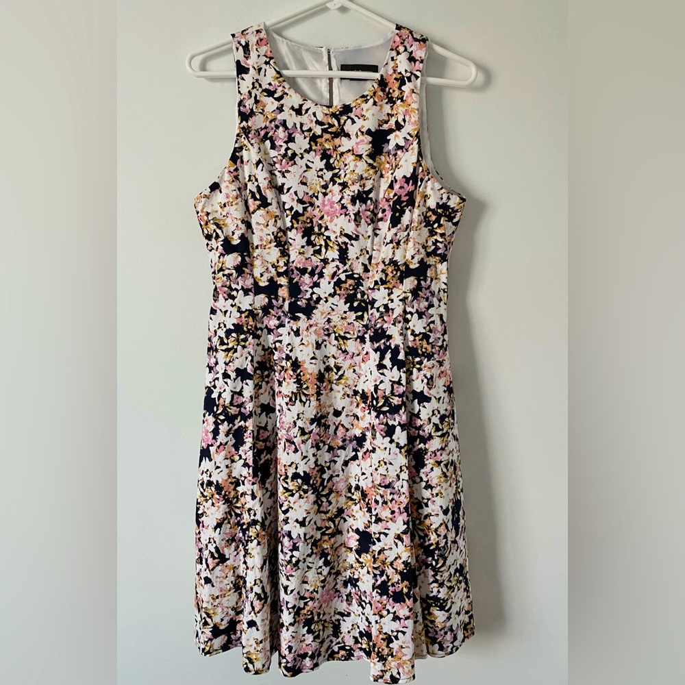 Liz Claiborne Sleeveless Floral Dress- NWOT